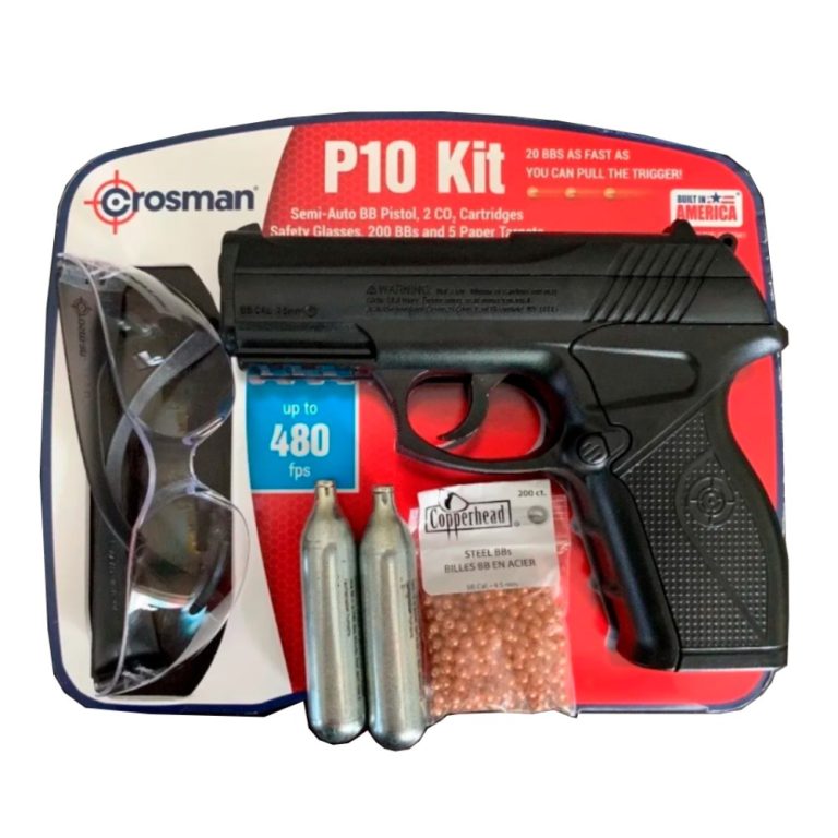 Kit Pistola Co2 Crosman P10 Phantom ArmerÍa Canigo